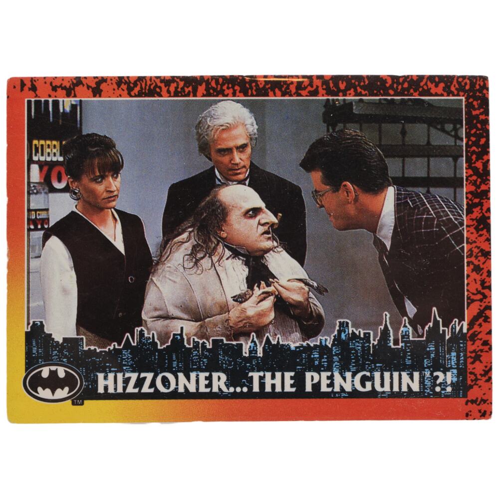 1992 Topps Batman Returns #39 Hizzoner The Penguin Trading Card